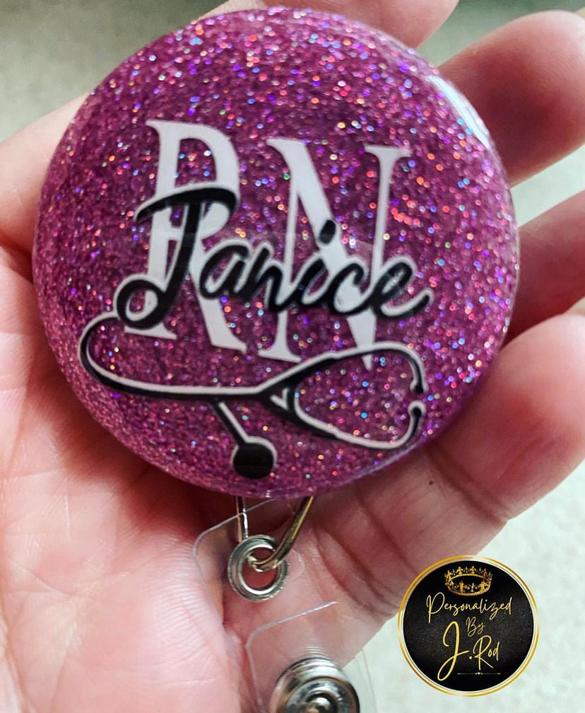 Custom Badge Reel for your favorite nurse