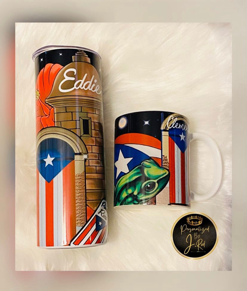Puerto Rico Tumbler & Mug