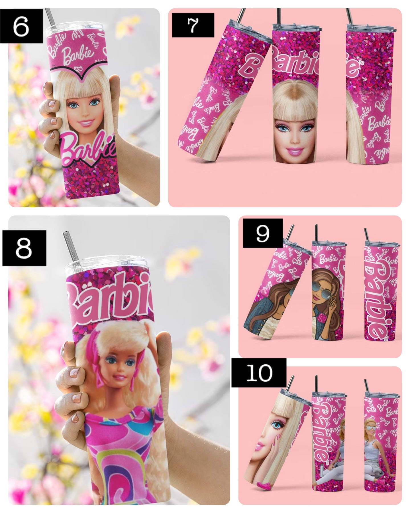 Barbie Stainless Steel Tumbler