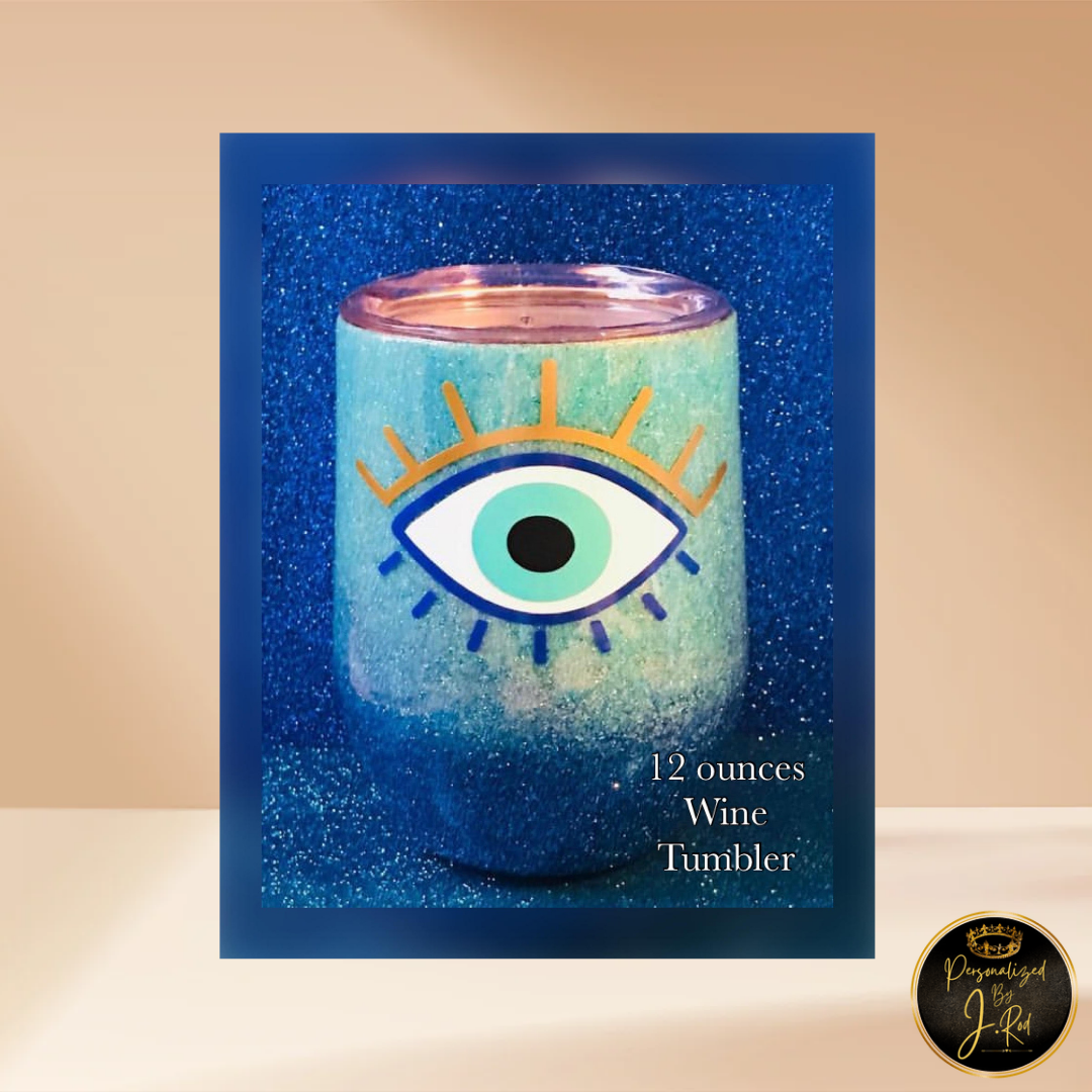 Evil Eye Custom Tumbler