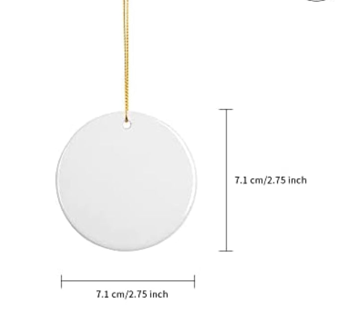 "Teach Love Inspire" Ceramic Ornament