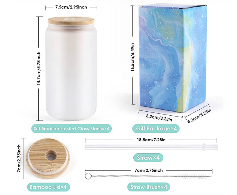 Leopard & Peeps Personalized Glass Tumbler