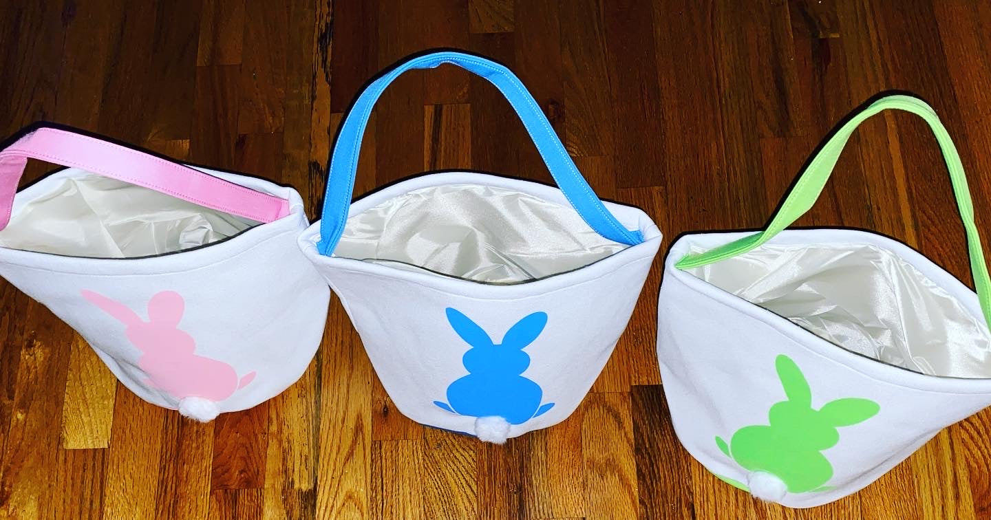 Easter Bunny Canvas Bags