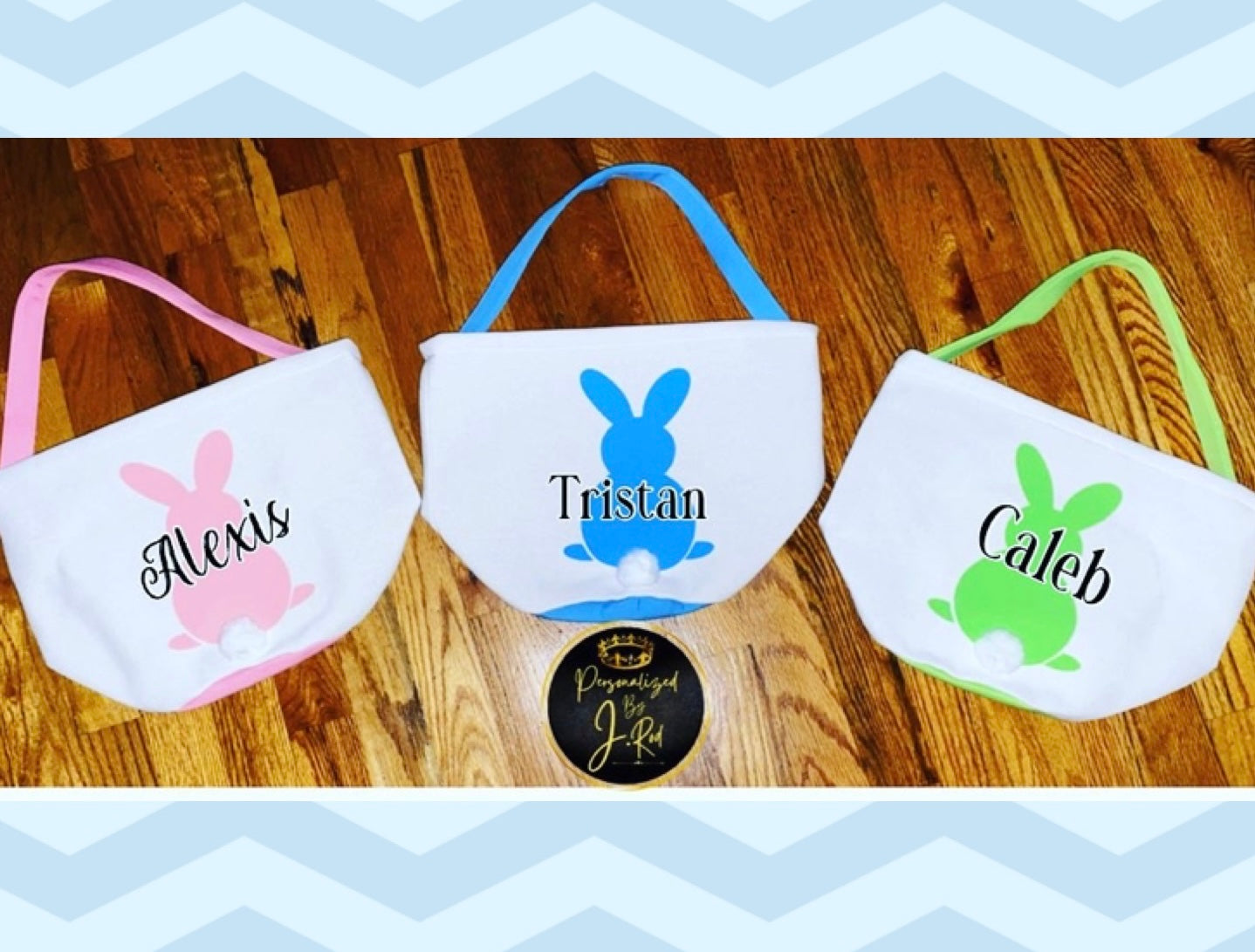 Easter Bunny Canvas Bags