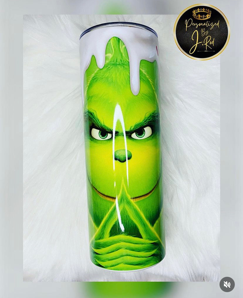 GRINCH Inspired Tumbler