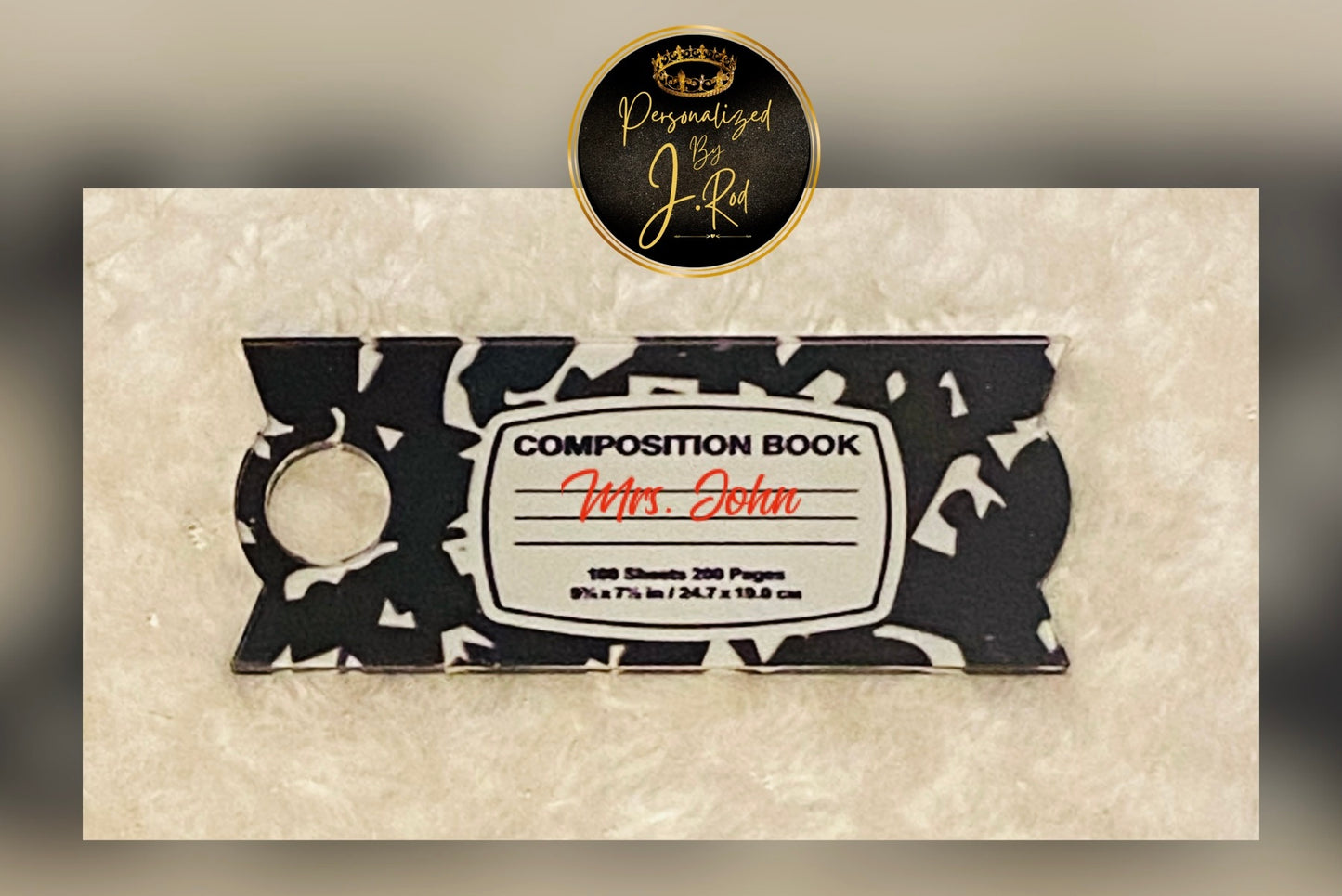 Teacher Composition Book Style Stanley Topper