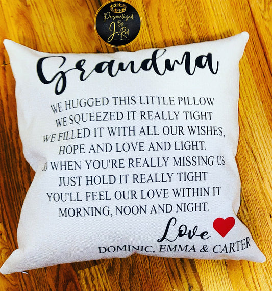 Grandma Appreciation Throw Pillow
