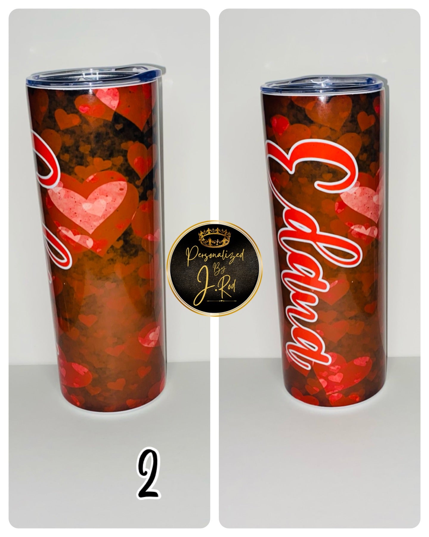 Valentine's Day Stainless Steel Tumbler