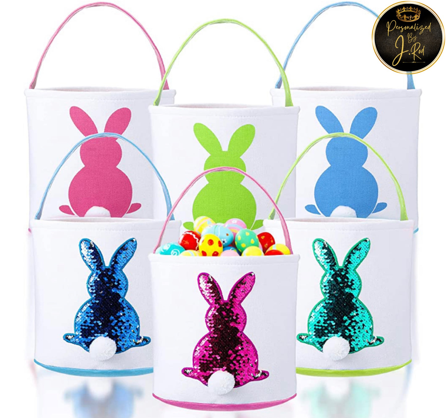 Easter Bunny Canvas Bags