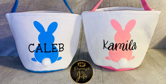 Easter Bunny Canvas Bags